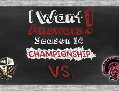 I Want Answers S14 E15: Caney Valley vs Morris